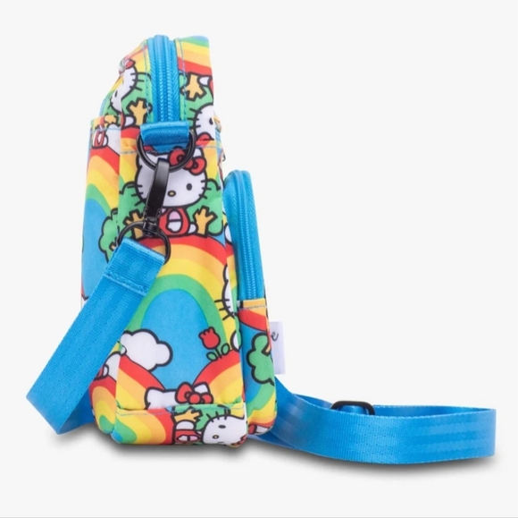 Mini Helix Hello Rainbow Nappy Bag. - Picture 2 of 2